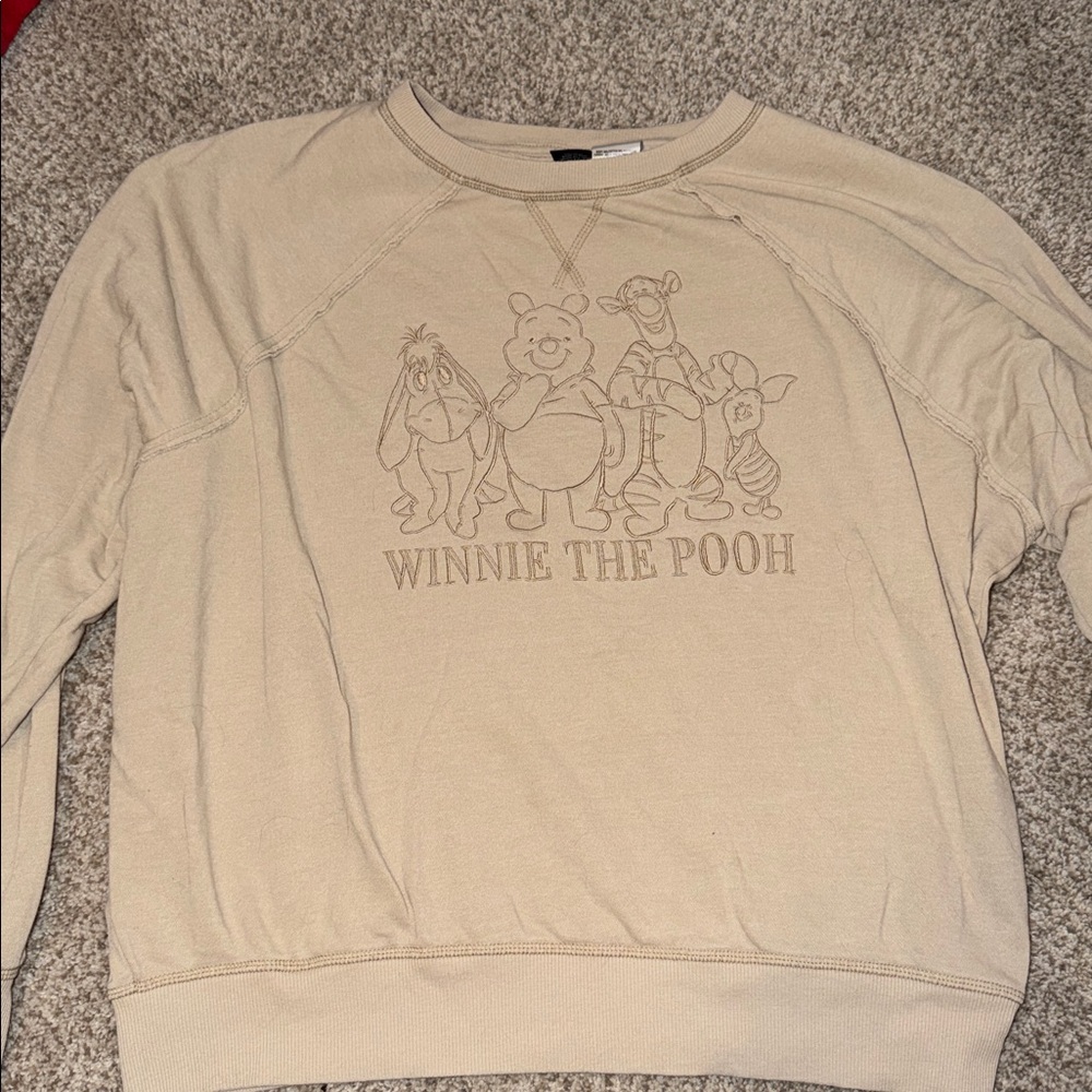 Disney Winnie the Pooh Cream Pullover